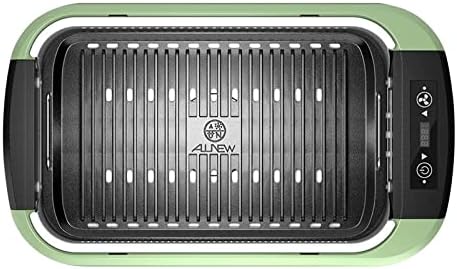 Cast Iron Smokeless Electric Grill Griddle