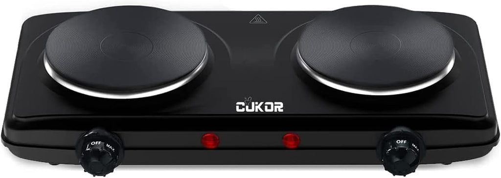 Dual Portable Electric Countertop Burner