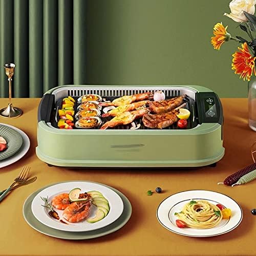 Cast Iron Smokeless Electric Grill Griddle