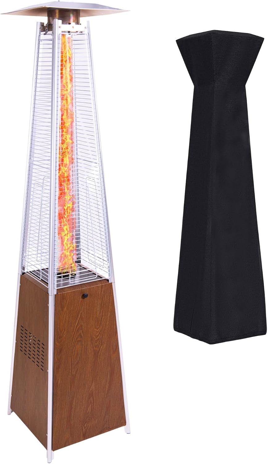 Pyramid Quartz Tube Propane Patio Heater