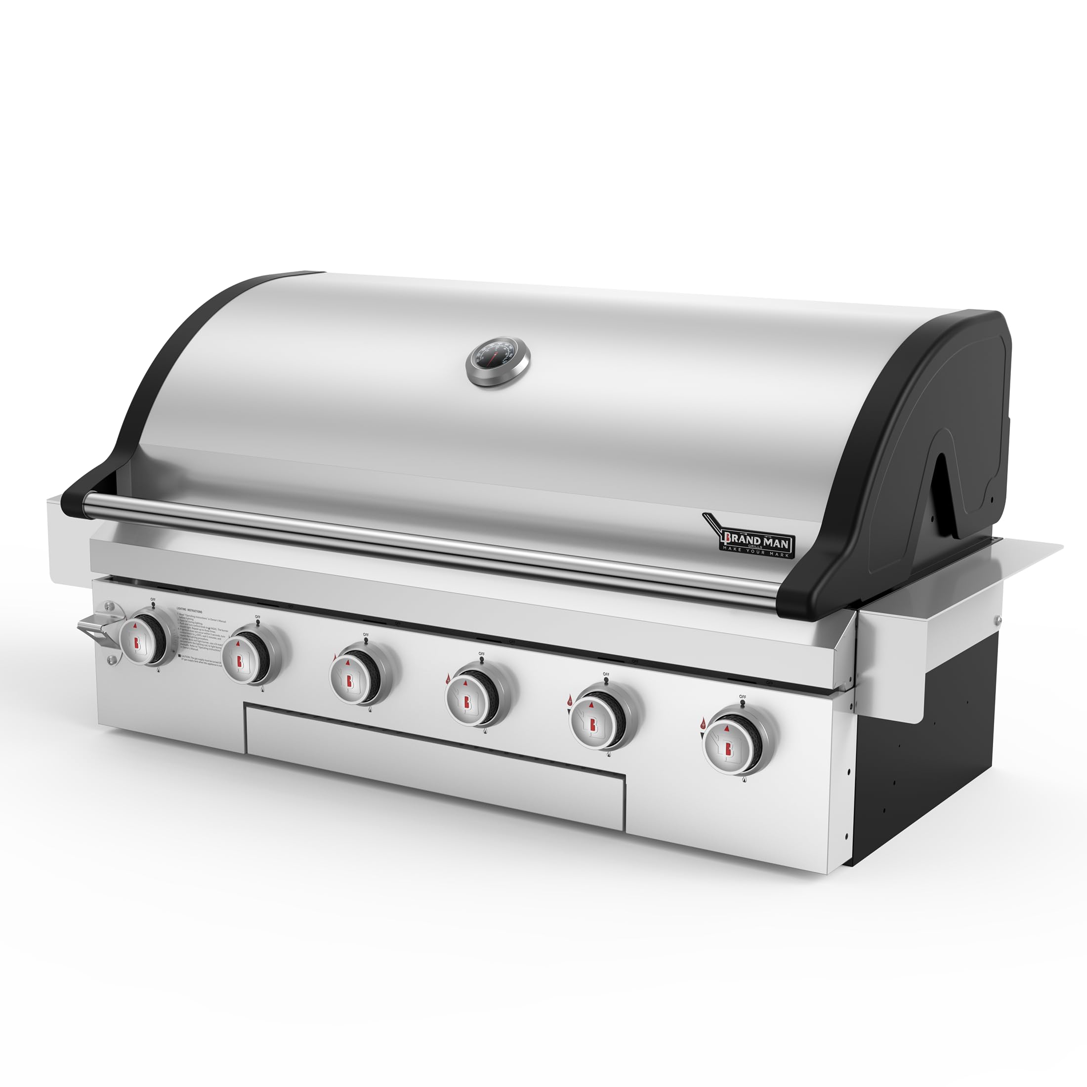 4-Burner Stainless Steel Gas Grill