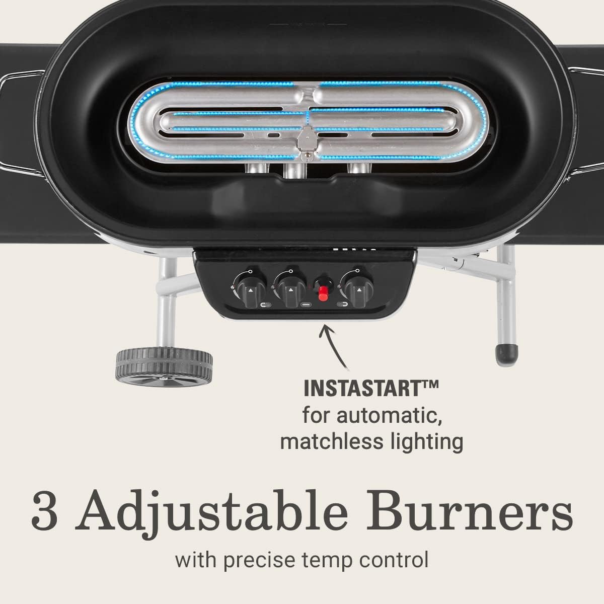 285 Portable 3-Burner Propane Grill