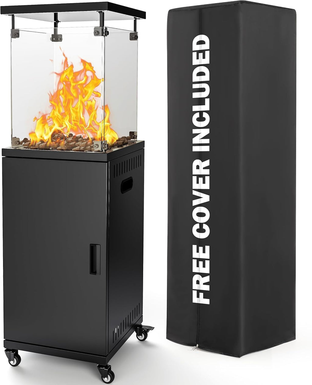 Pamapic Propane Patio Heater with Cover