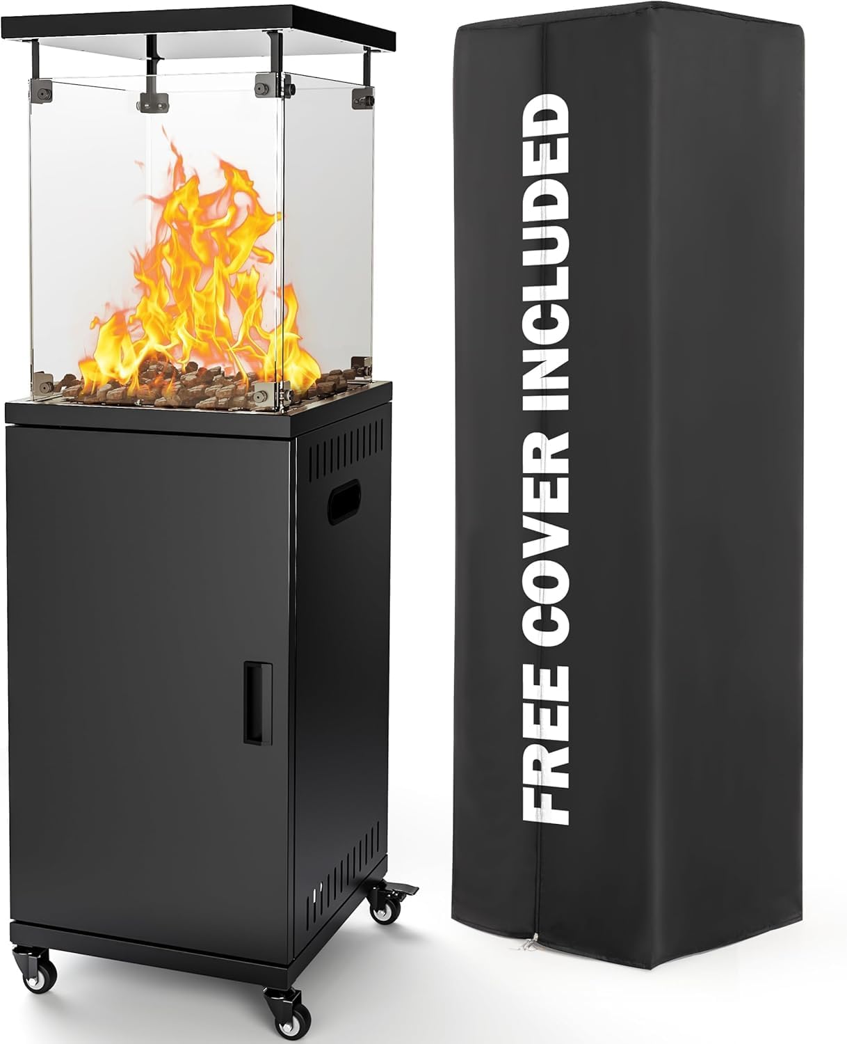Pamapic Propane Patio Heater with Cover