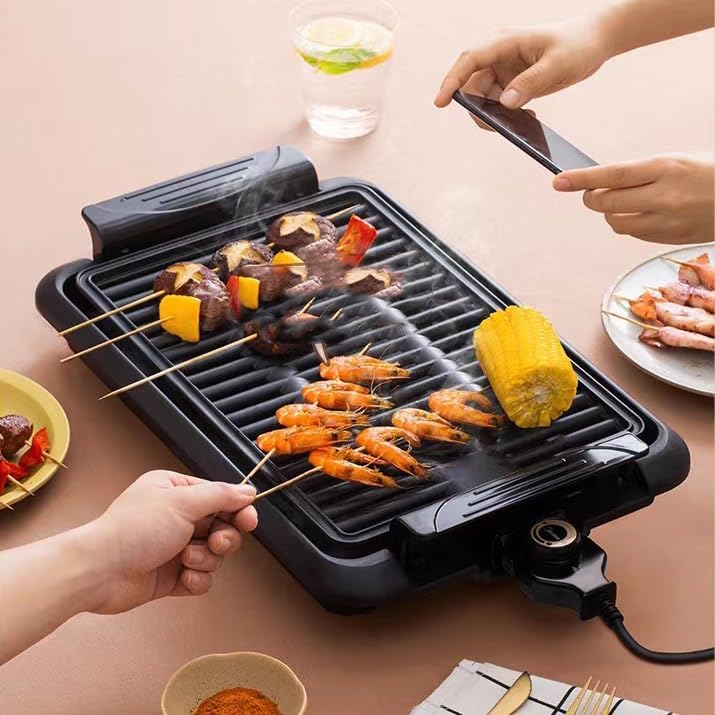 Smokeless Electric Grill Air Fryer Oven