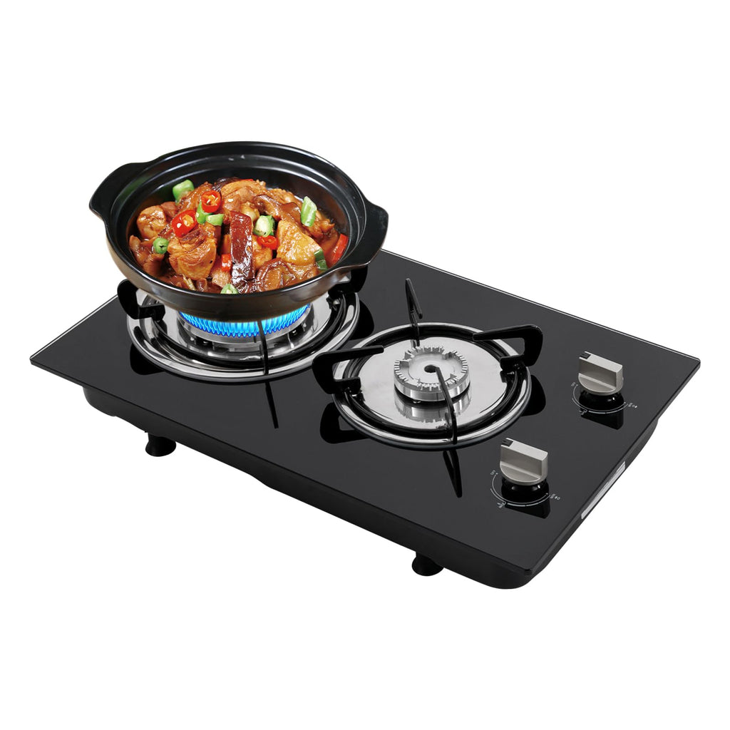 2-Burner Portable Propane Cooktop