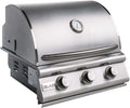 3-Burner Built-In Propane Grill