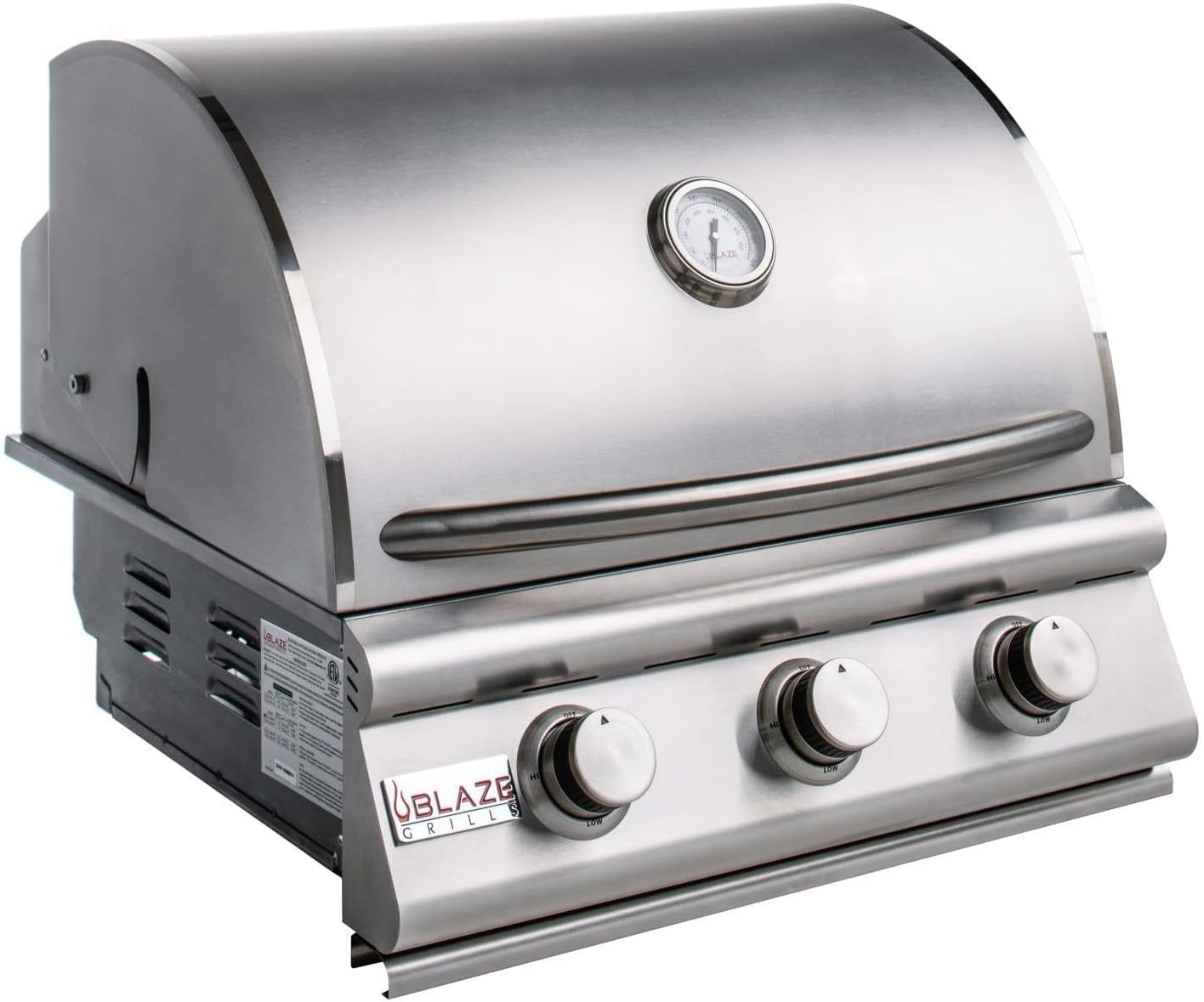 3-Burner Built-In Propane Grill
