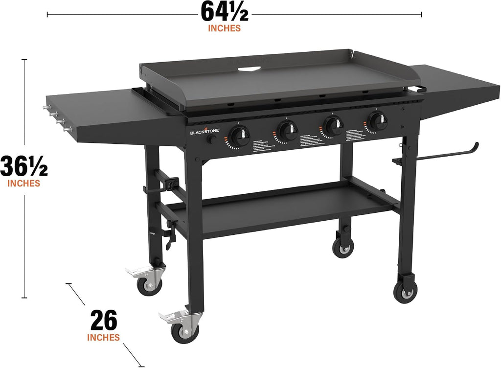 36" 4-Burner Portable Griddle Station