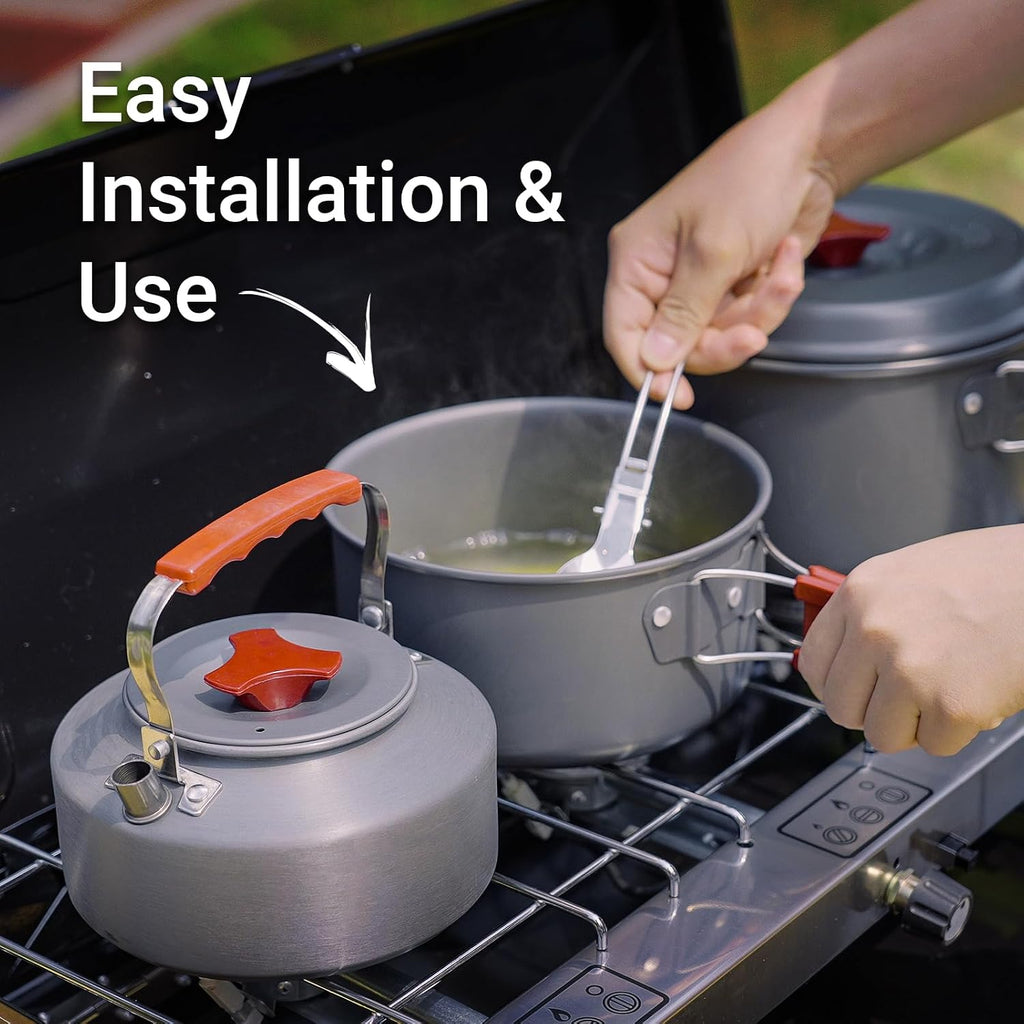FineFlame 3-Burner Camping Stove