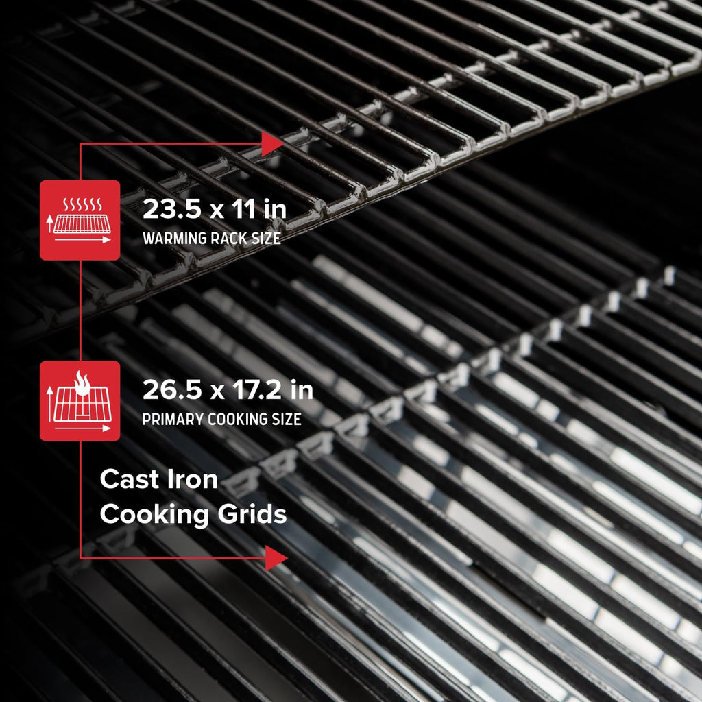 Propane Grill Built-In Air Fryer
