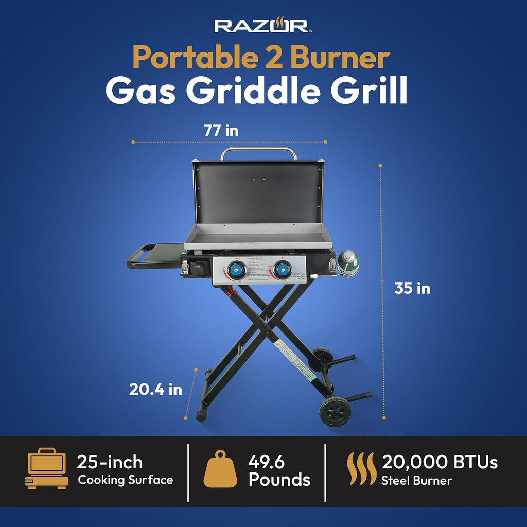 GGC2030M 2-Burner Portable Griddle