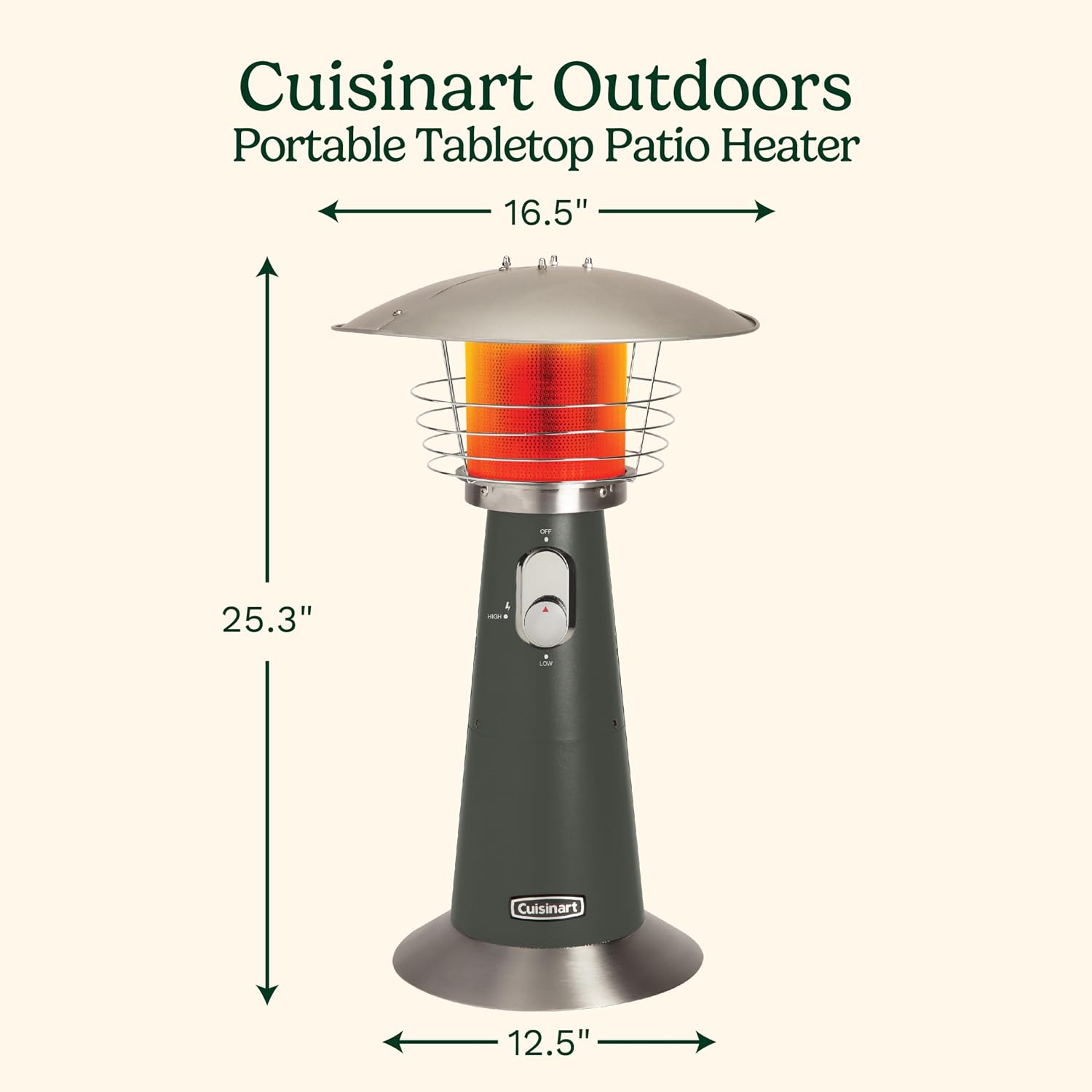 Tabletop Propane Patio Heater