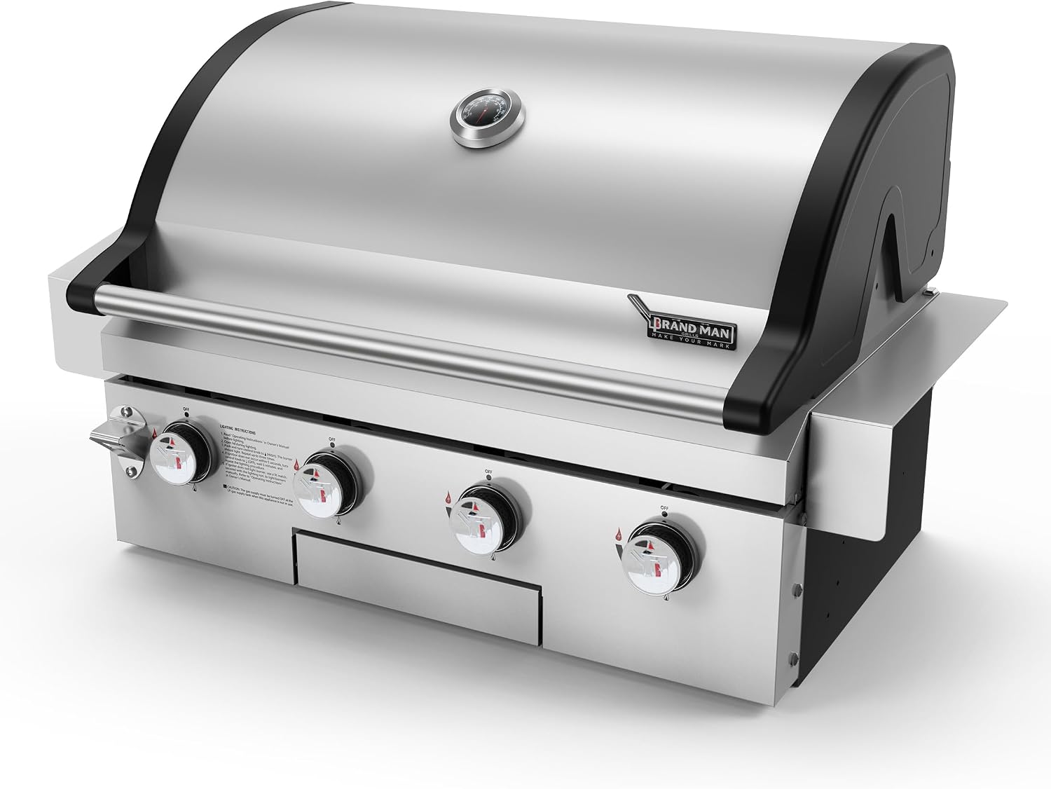 6-Burner Stainless Built-In Grill