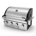 4-Burner Stainless Steel Gas Grill