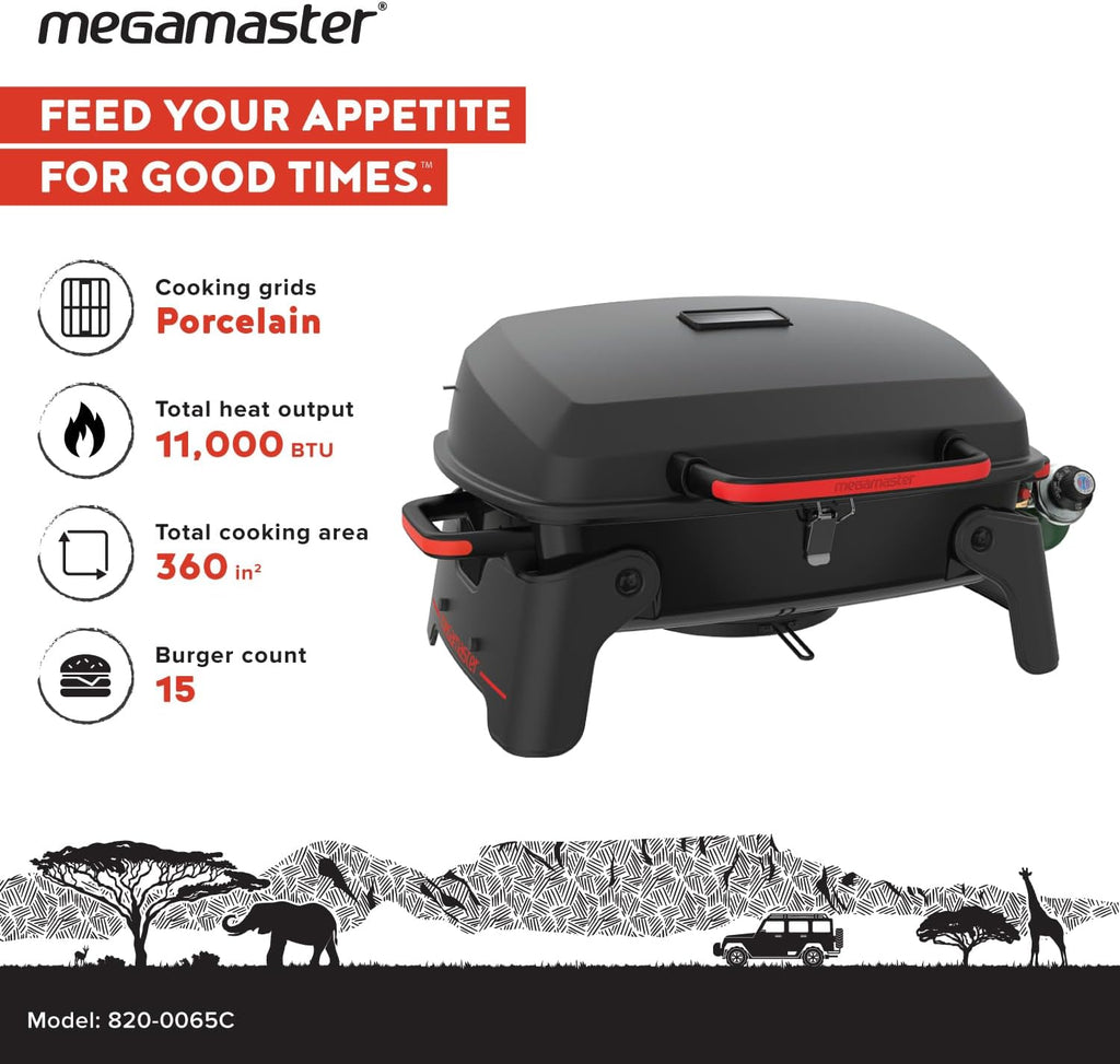 Megamaster Single Burner Gas Grill