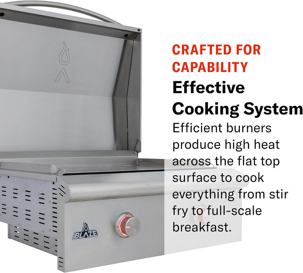 Stainless Propane Griddle LTE+