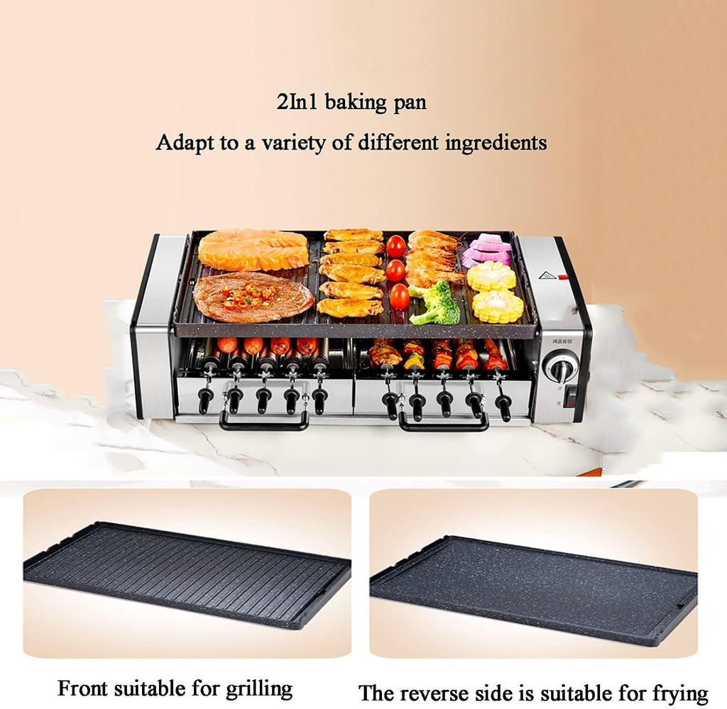 Multifunction Smokeless Electric Grill