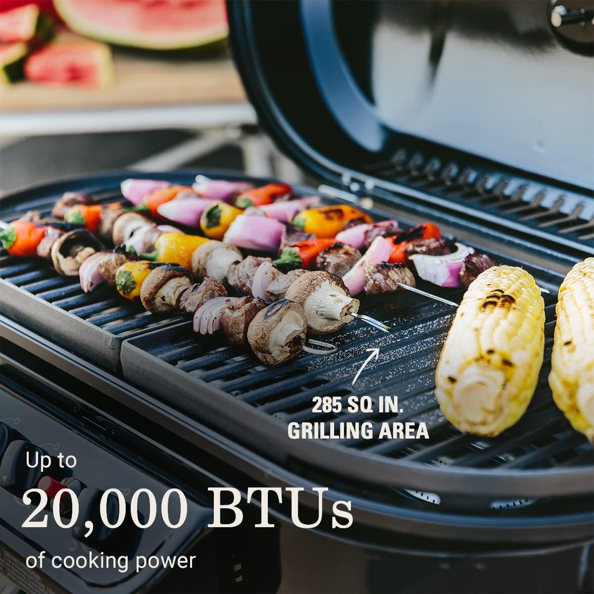 285 Portable 3-Burner Propane Grill
