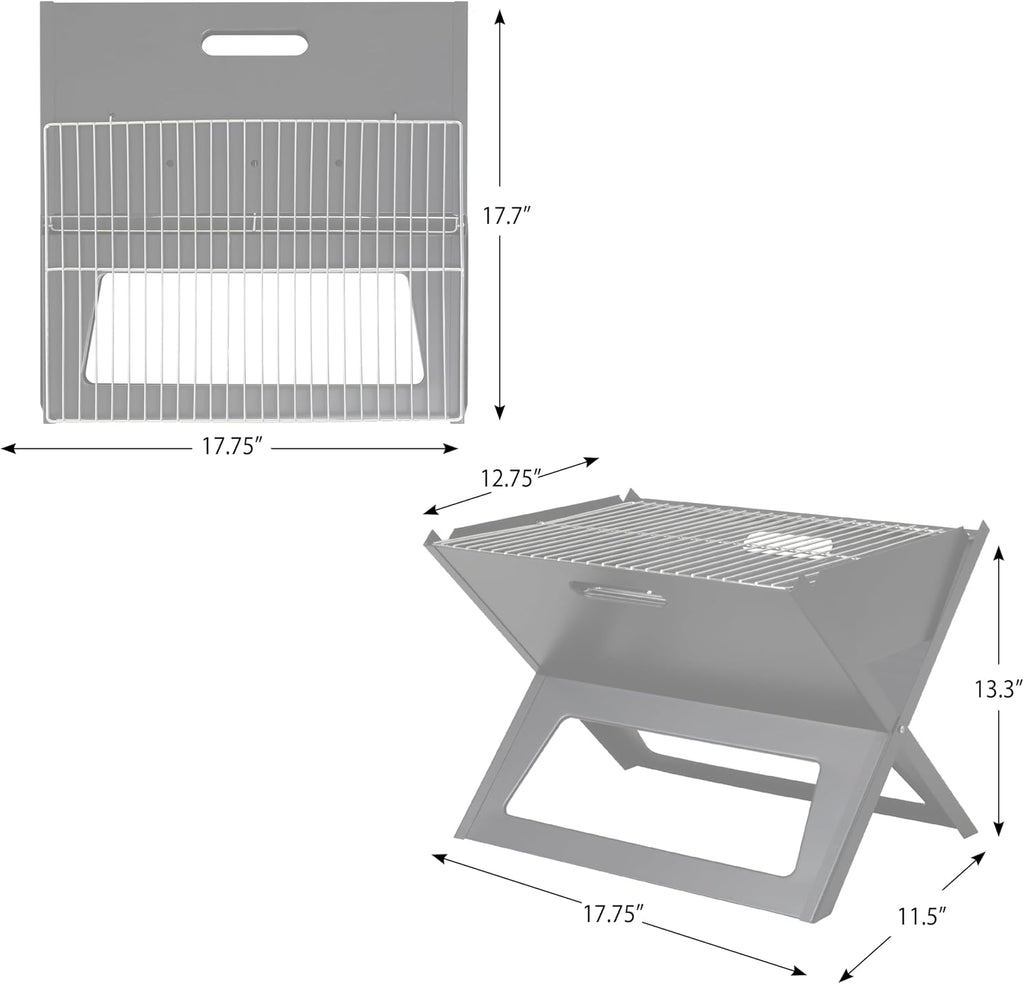 Fire Sense Foldable BBQ Grill