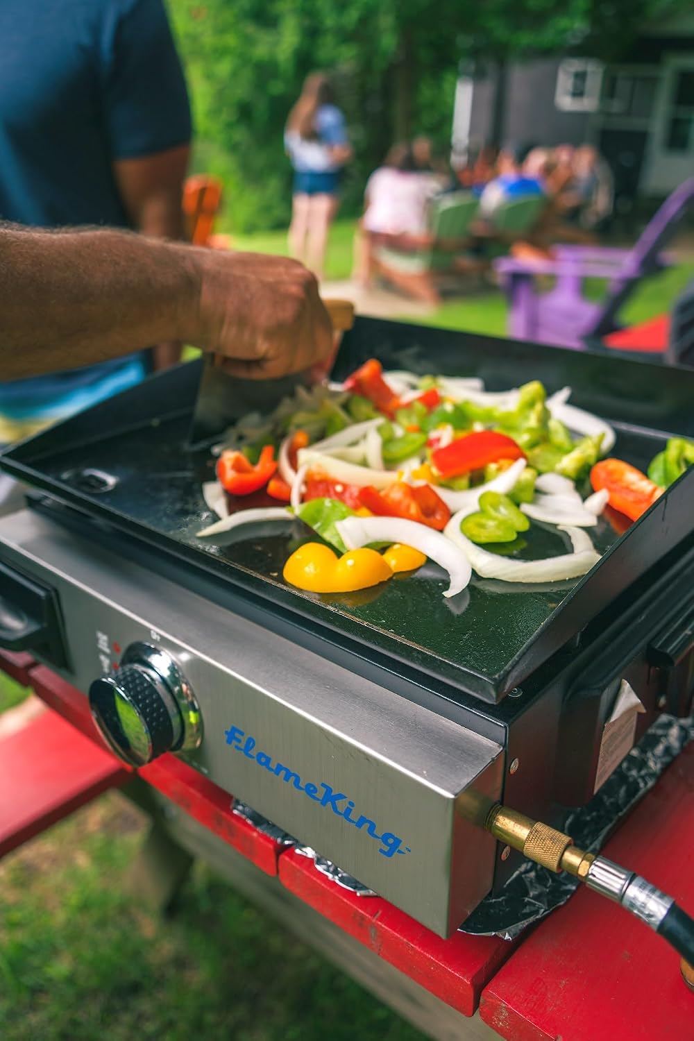 Flame King Cast Iron Griddle