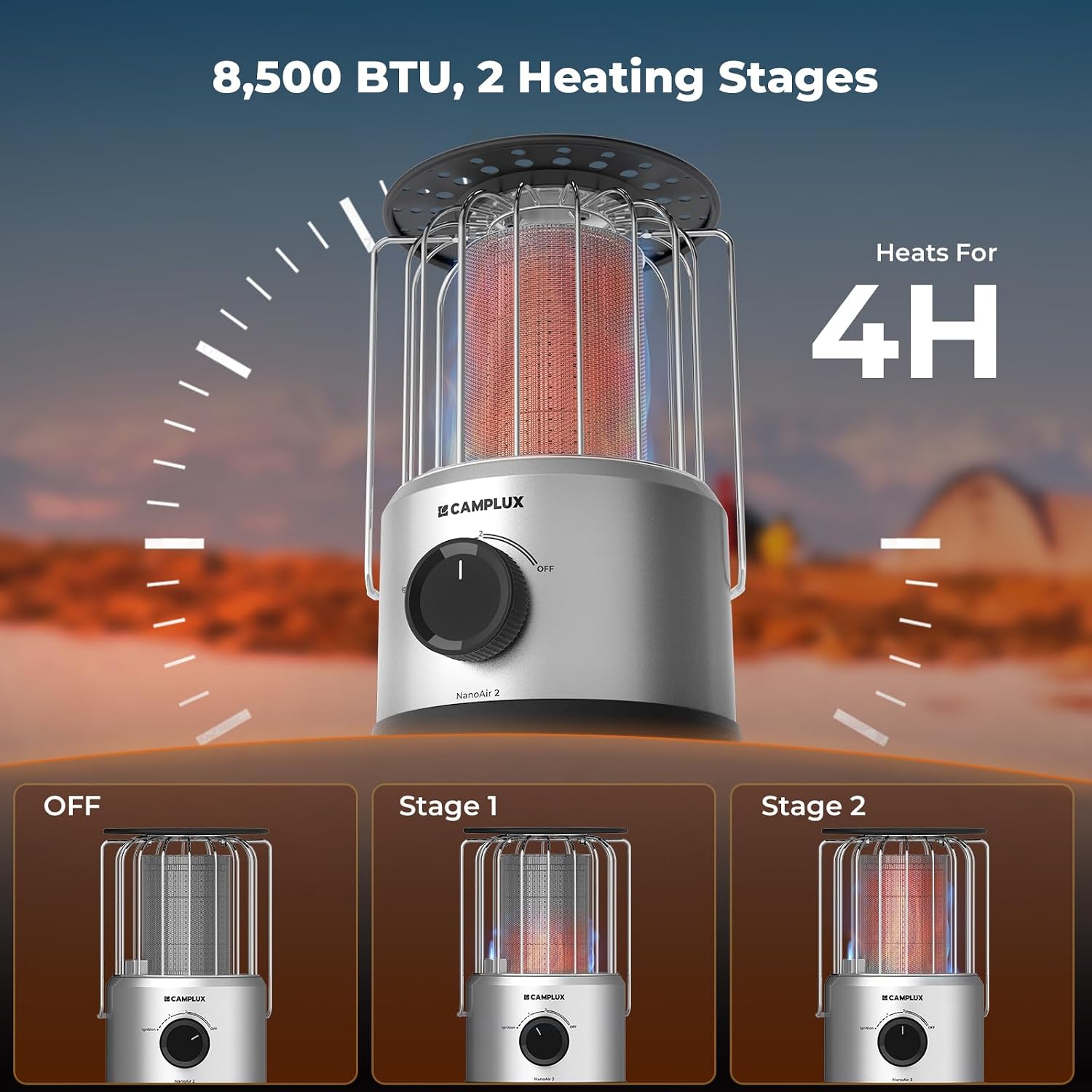 Portable Camping Propane Heater