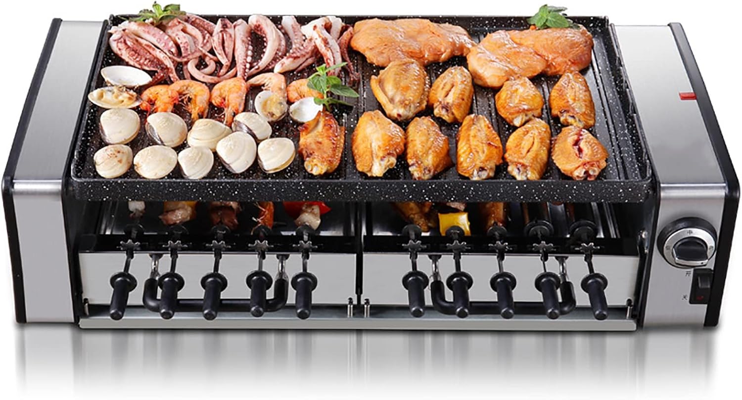 Multifunction Smokeless Electric Grill