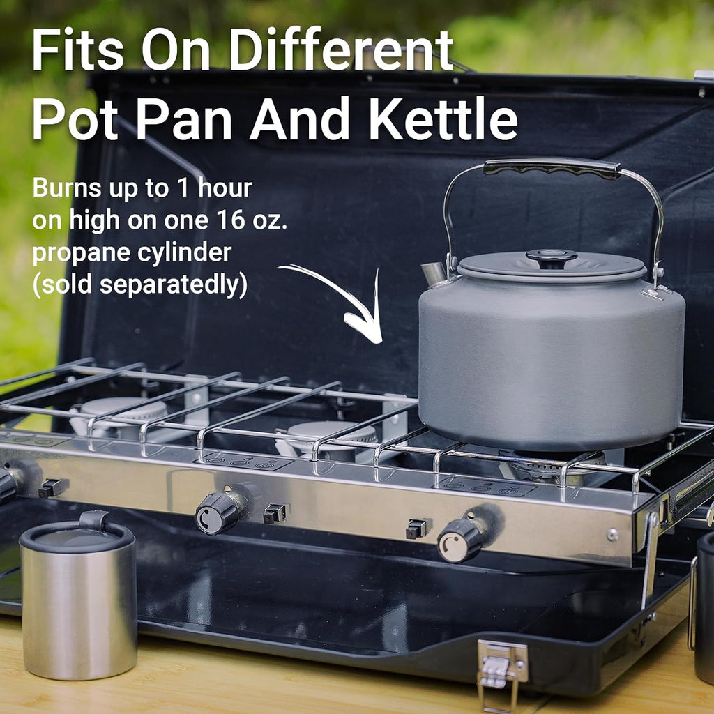 FineFlame 3-Burner Camping Stove