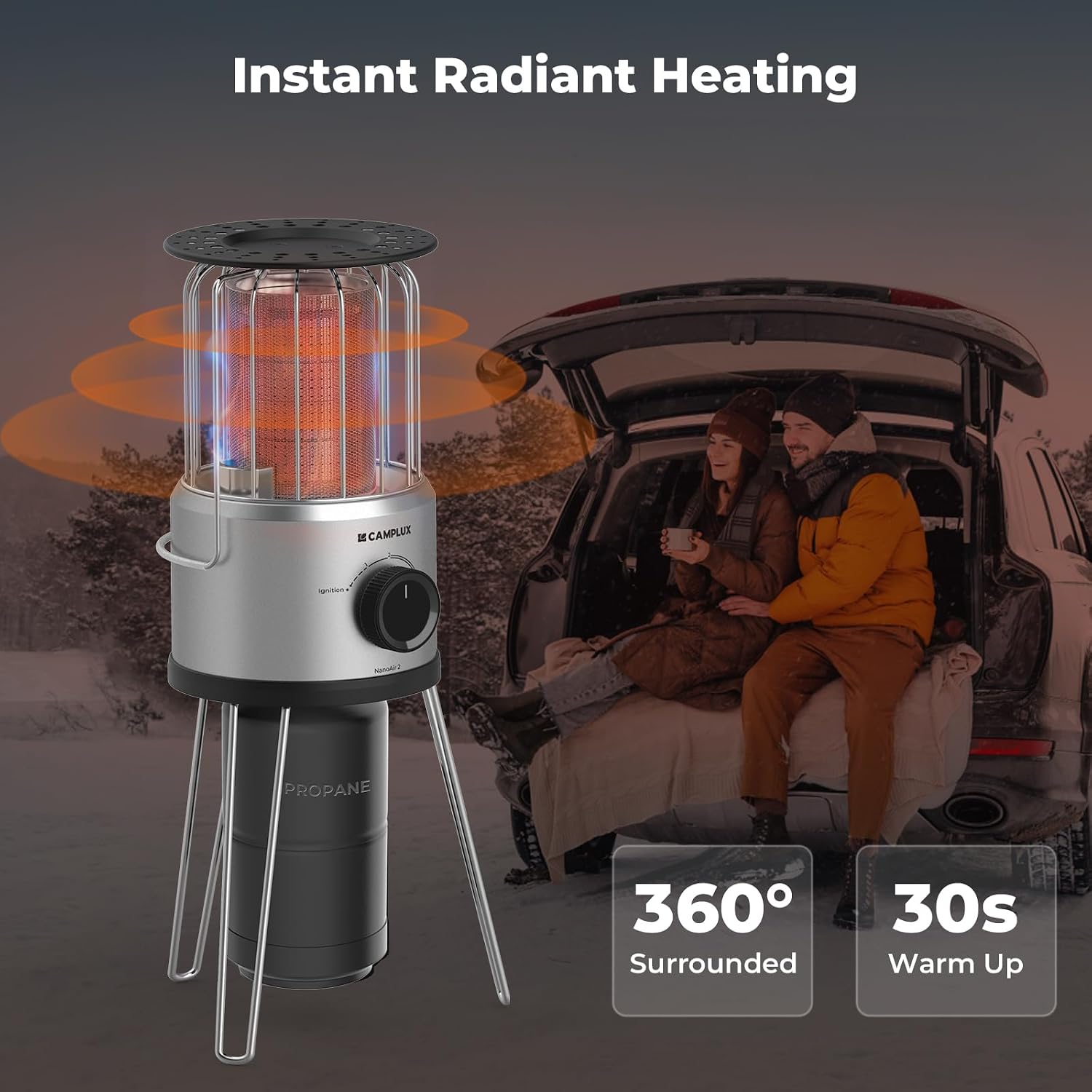 Portable Camping Propane Heater