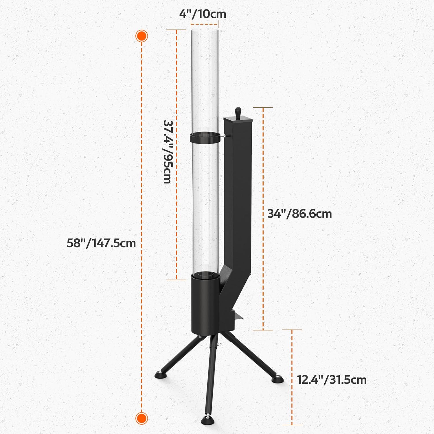 Portable Pellet Patio Heater Fire Pit
