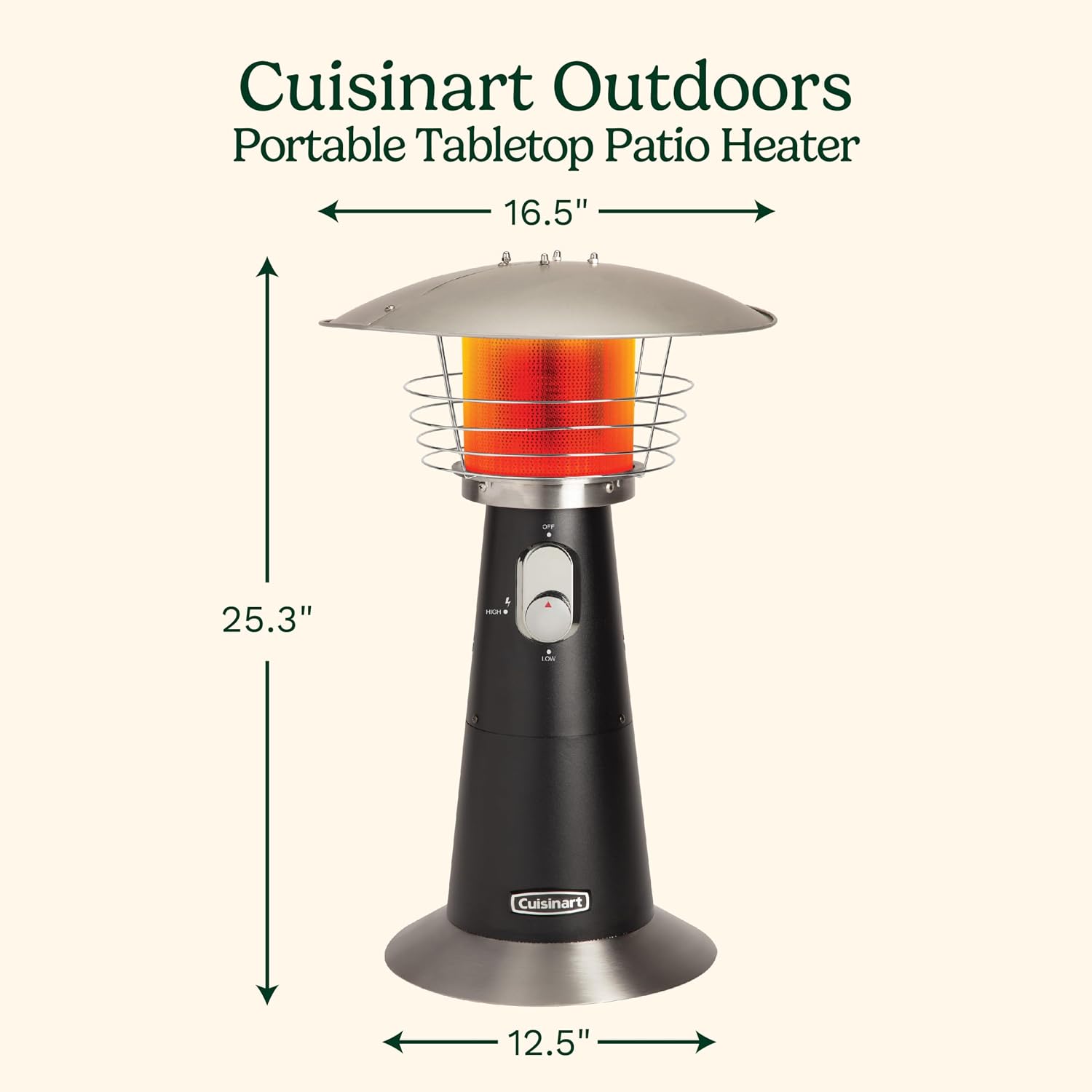 Tabletop Portable Propane Heater