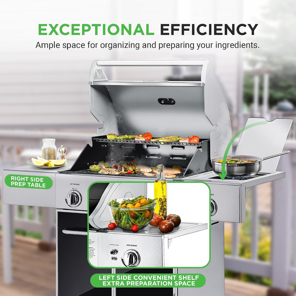 5-Burner Stainless Propane Grill
