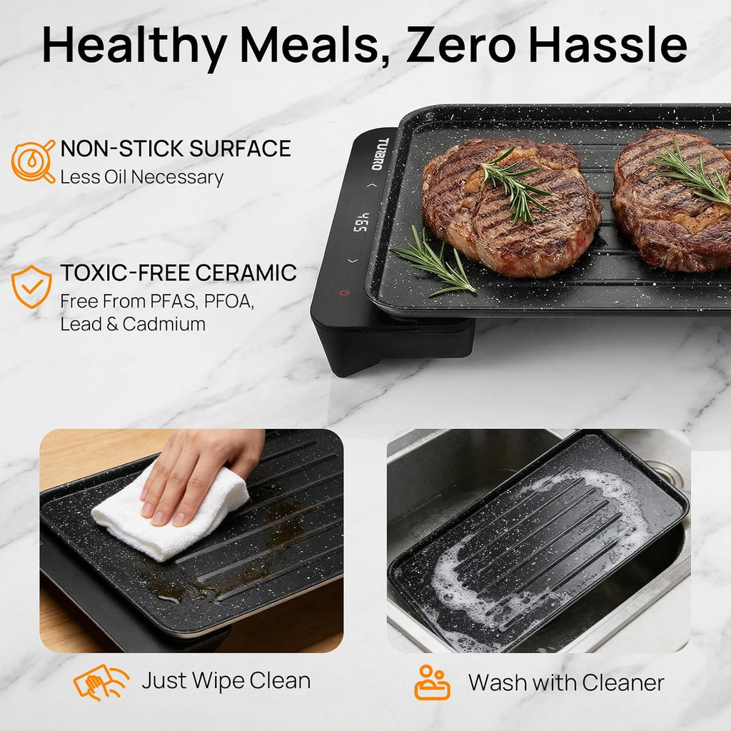 EG13 Smart Temp Control Electric Griddle