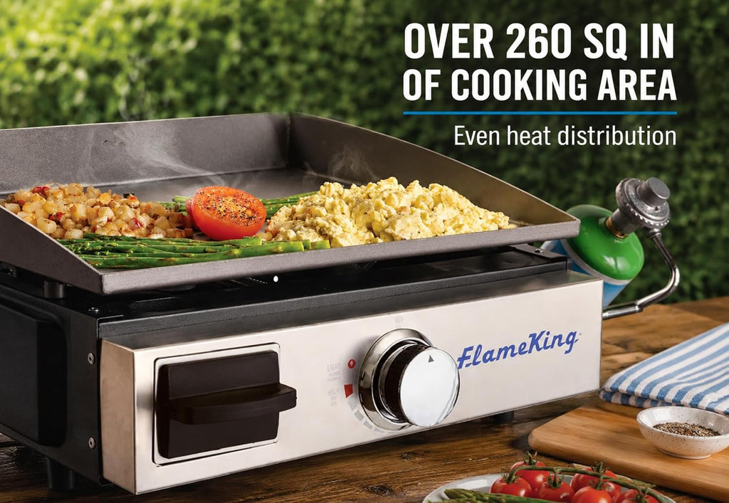 Flame King Cast Iron Griddle