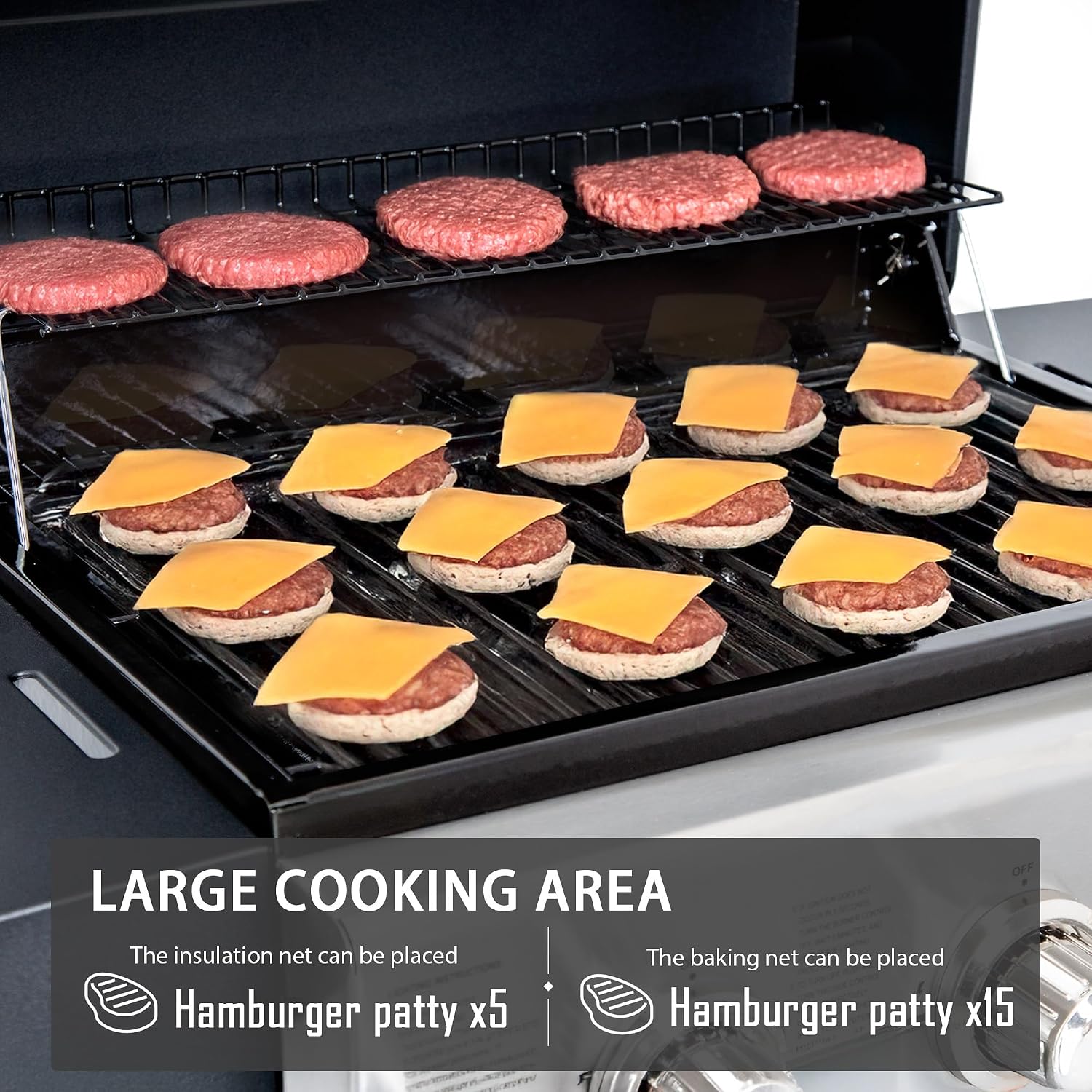 3-Burner Stainless Steel BBQ Grill