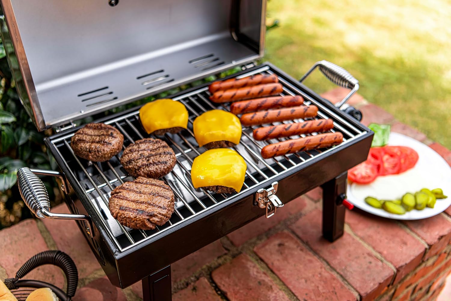 Single Burner Stainless Grill