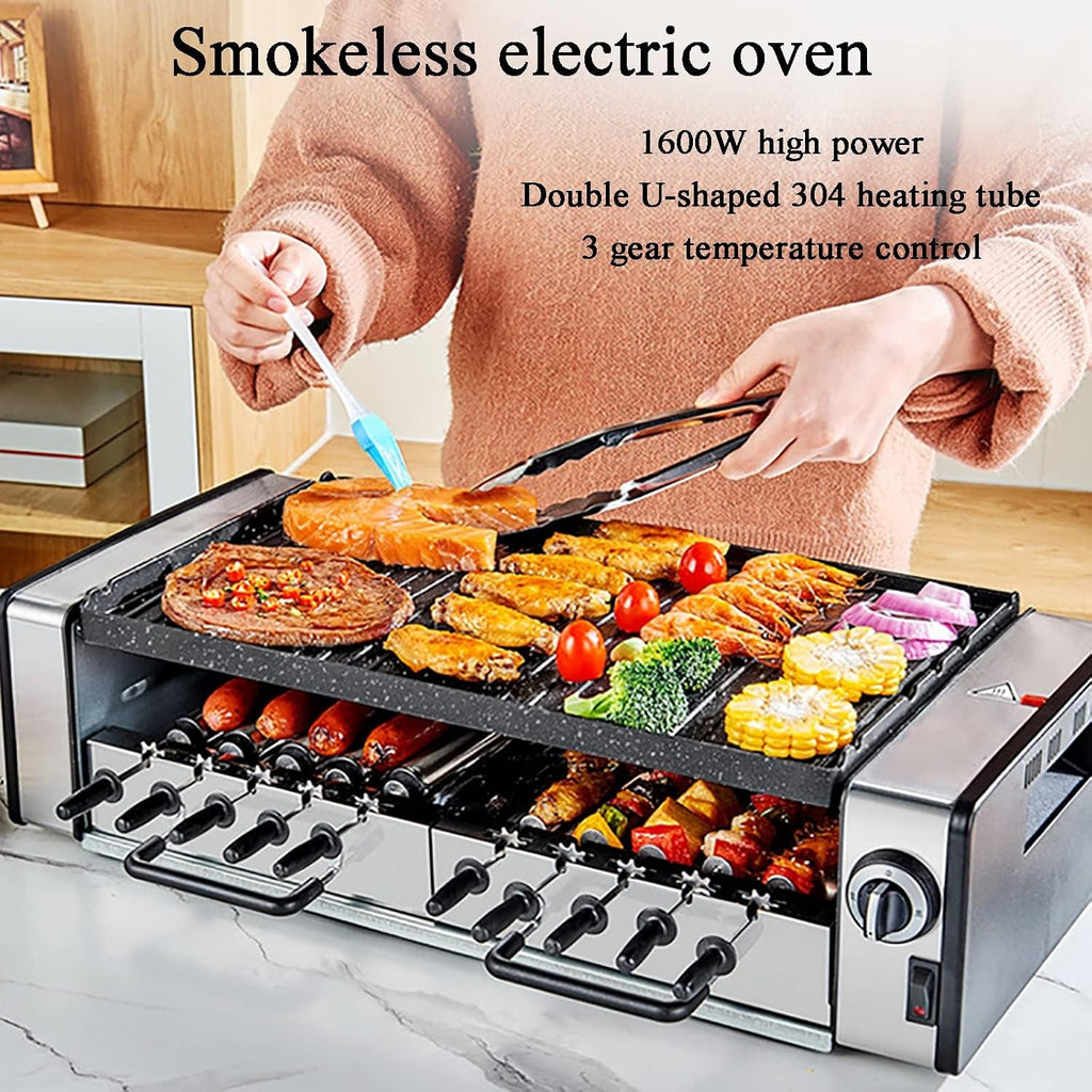 Multifunction Smokeless Electric Grill