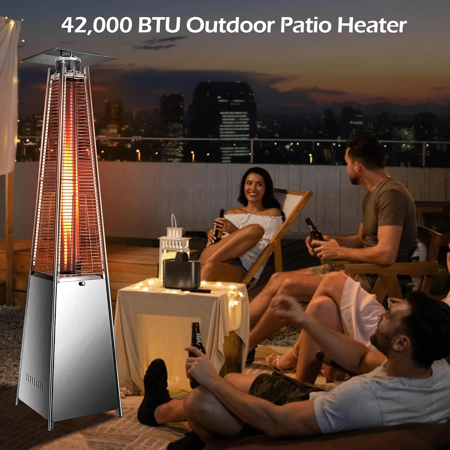 Pyramid Quartz Tube Propane Heater