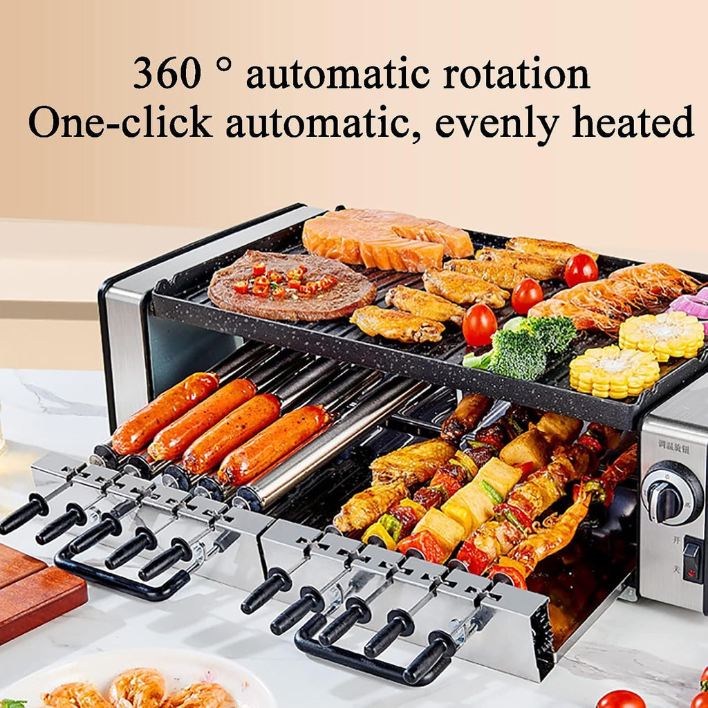 Multifunction Smokeless Electric Grill