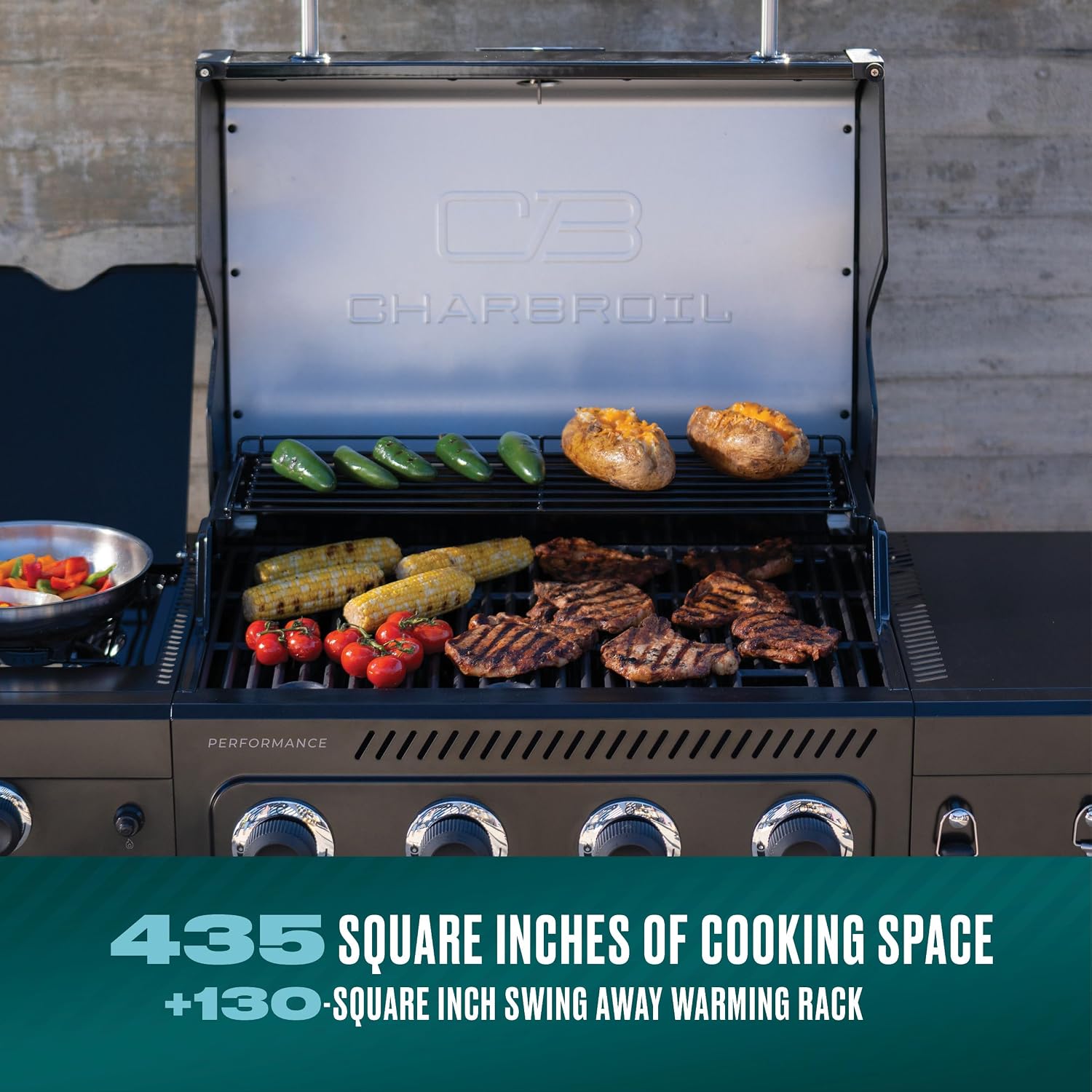 4-Burner Gas Grill Cabinet